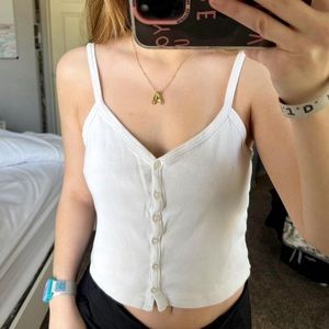 White Brandy Melville tank top